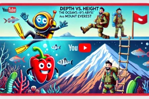 Depth vs. Height: The Ocean's Abyss Against Mount Everest