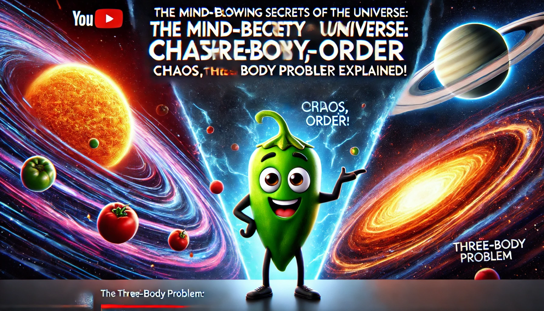 The Mind-Blowing Secrets of the Universe: Chaos, Order, and the Three-Body Problem Explained!